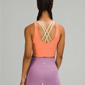 lululemon power pivot tank Rib*